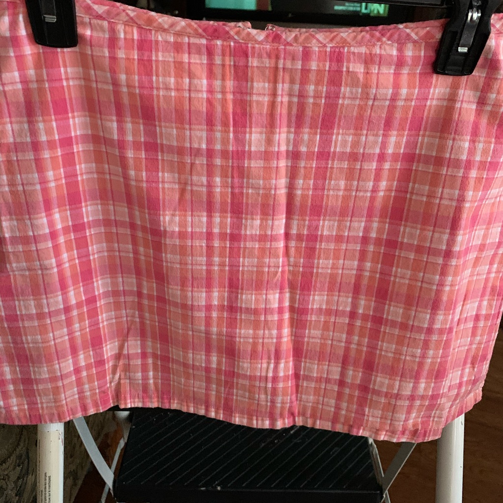 City Streets Brand Plaid Skort